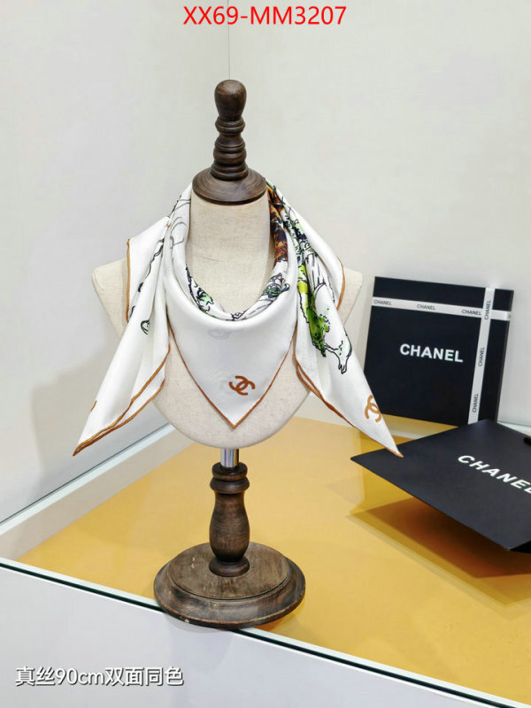 Scarf-Chanel luxury shop ID: MM3207 $: 69USD
