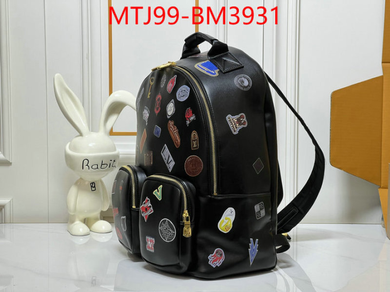 LV Bags(4A)-Backpack- ID: BM3931 $: 99USD,