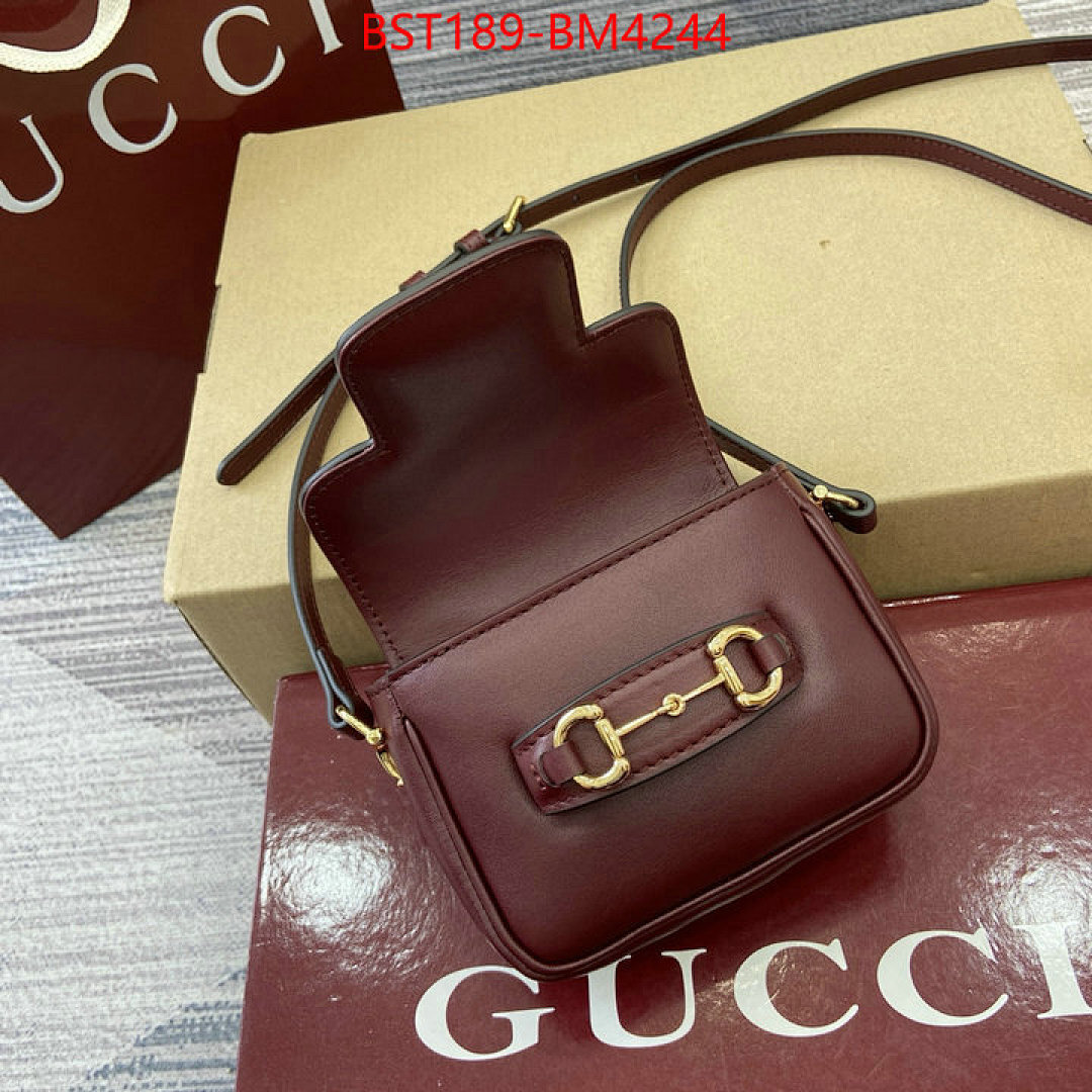 Gucci Bags(TOP)-Horsebit- ID: BM4244 $: 189USD,