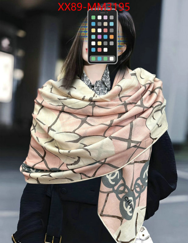 Scarf-Chanel buy 1:1 ID: MM3195 $: 89USD