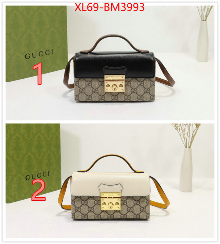Gucci Bags(4A)-Padlock- ID: BM3993 $: 69USD,
