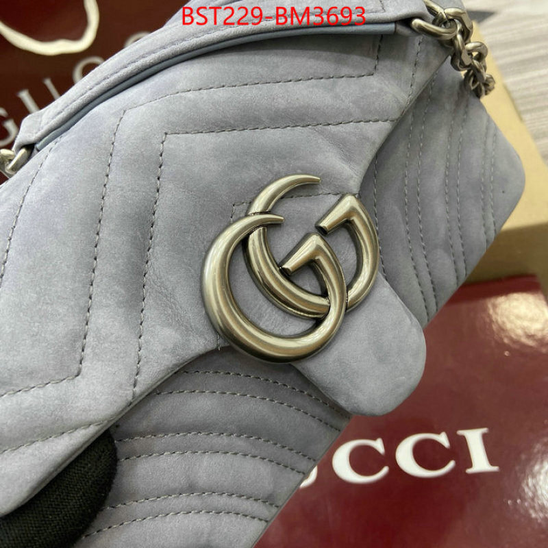 Gucci Bags(TOP)-Marmont ID: BM3693 $: 229USD,