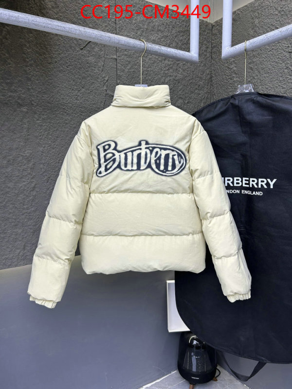Down jacket Women-Burberry buy aaaaa cheap ID: CM3449 $: 195USD