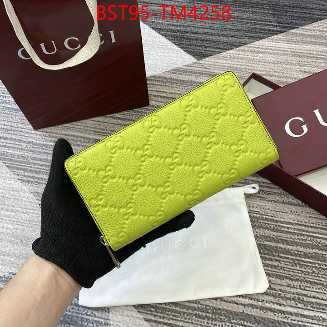 Gucci Bags(TOP)-Wallet- ID: TM4258 $: 95USD,