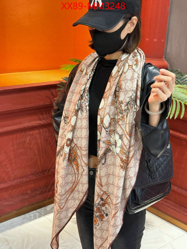 Scarf-Gucci the best quality replica ID: MM3248 $: 89USD