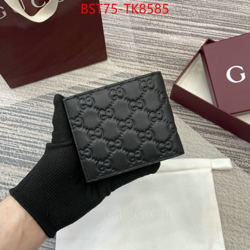 Gucci Bags(TOP)-Wallet- ID: TK8585 $: 75USD,