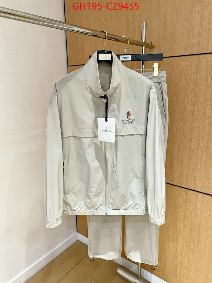 Clothing Set-Moncler ID: CZ9455 $: 195USD