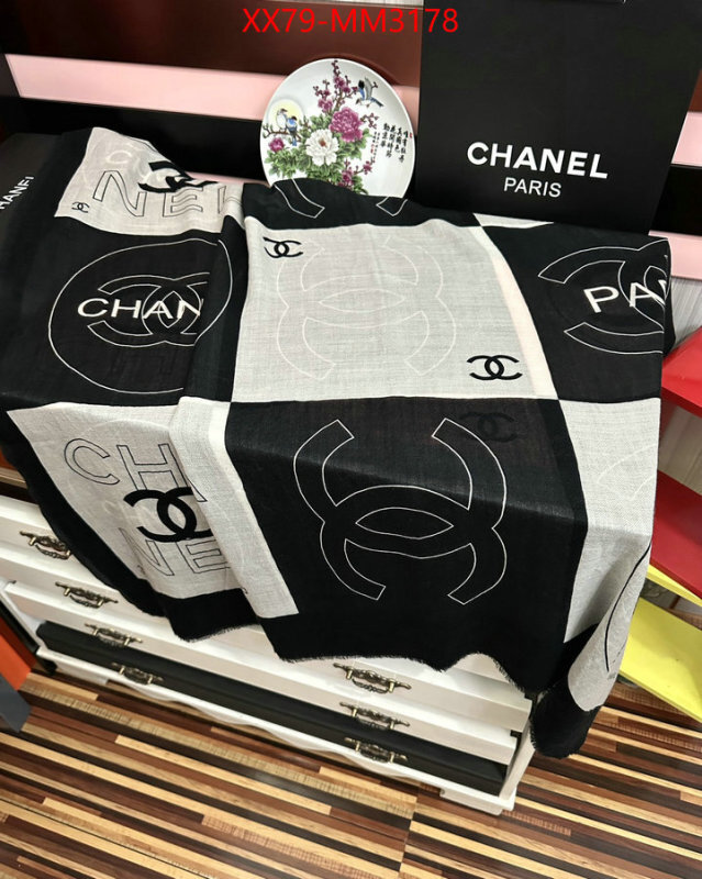Scarf-Chanel best luxury replica ID: MM3178 $: 79USD