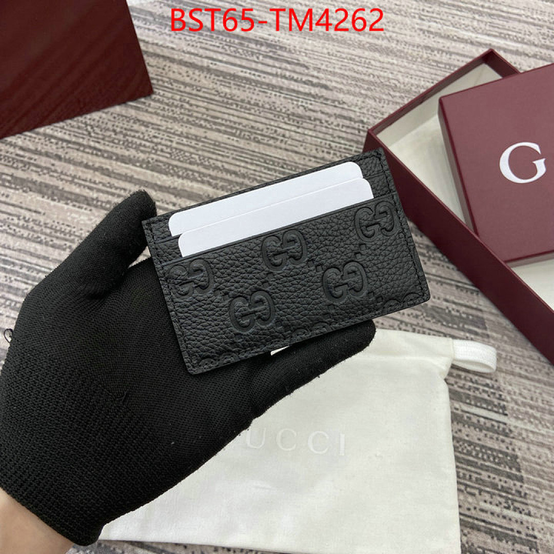 Gucci Bags(TOP)-Wallet- ID: TM4262 $: 65USD,