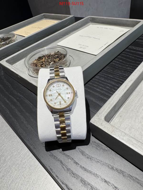 Watch(4A)-Gucci new designer replica ID: SU115 $: 119USD