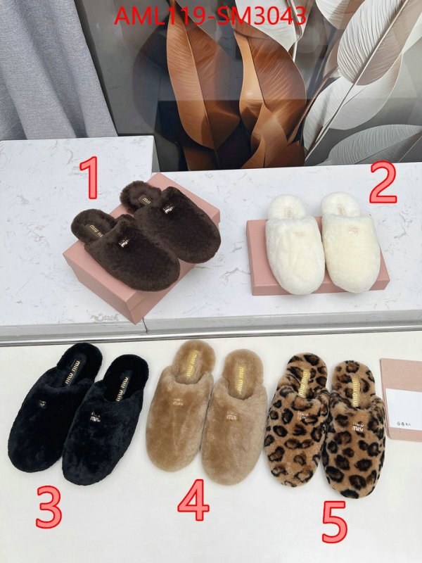 Women Shoes-Miu Miu what 1:1 replica ID: SM3043 $: 119USD