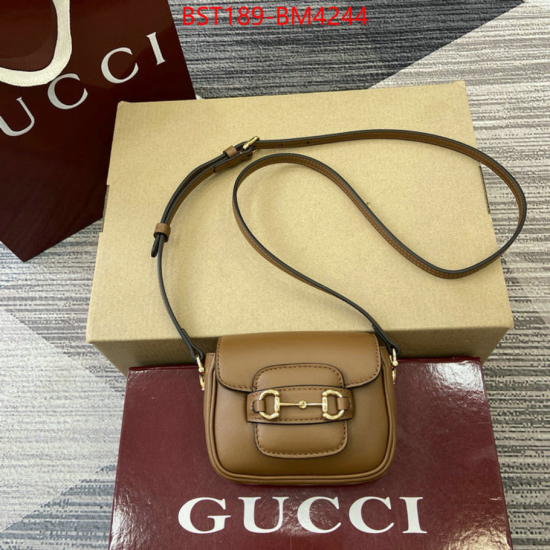 Gucci Bags(TOP)-Horsebit- ID: BM4244 $: 189USD,