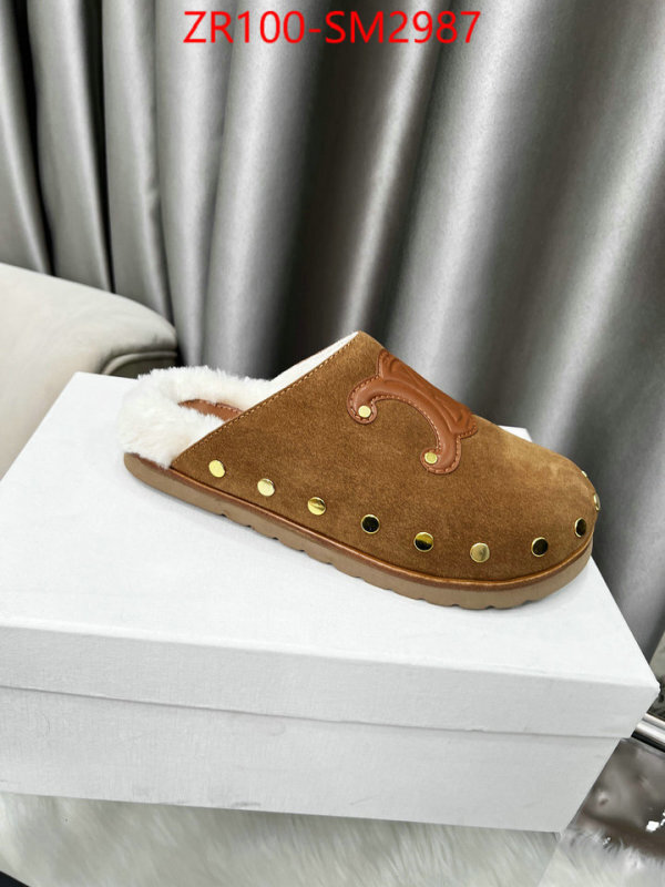 Women Shoes-CELINE 2024 aaaaa replica customize ID: SM2987 $: 100USD