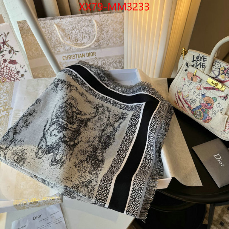 Scarf-Dior fashion replica ID: MM3233 $: 79USD