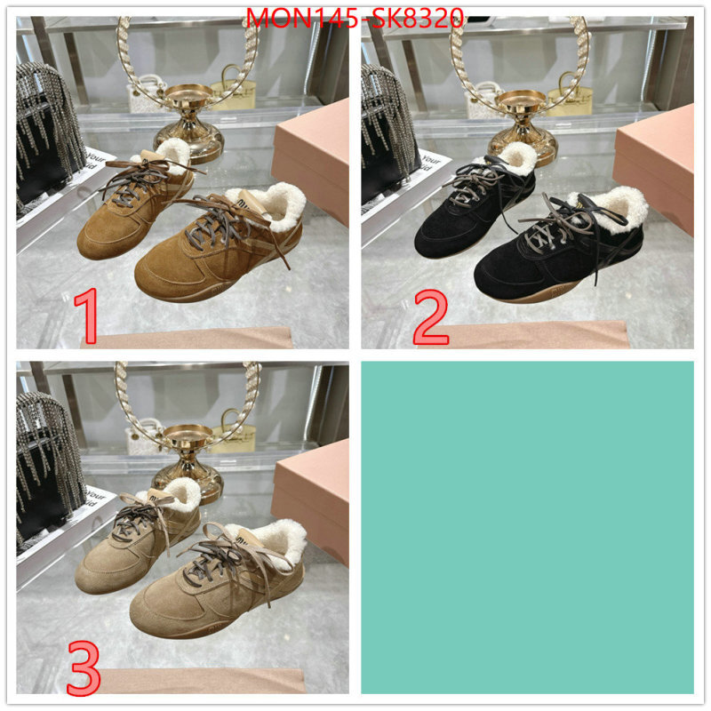 Women Shoes-Miu Miu what best replica sellers ID: SK8320 $: 145USD