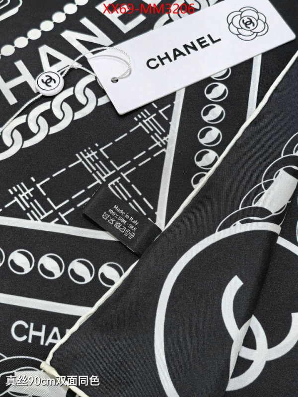 Scarf-Chanel aaaaa quality replica ID: MM3206 $: 69USD
