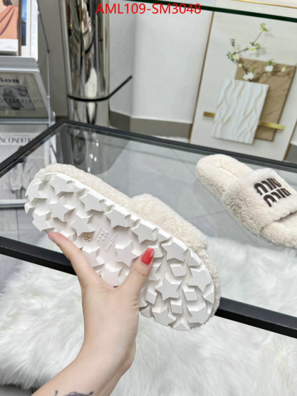 Women Shoes-Miu Miu high quality 1:1 replica ID: SM3048 $: 109USD