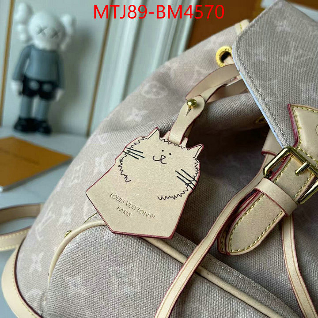 LV Bags(4A)-Backpack- ID: BM4570 $: 89USD,