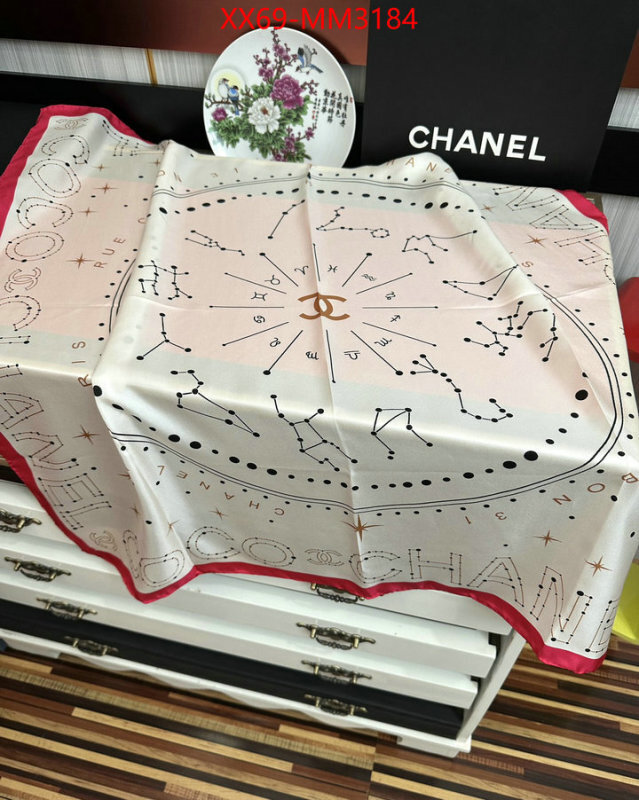 Scarf-Chanel high quality designer replica ID: MM3184 $: 69USD
