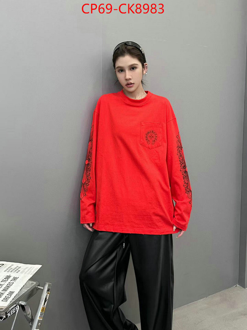 Clothing-Chrome Hearts ID: CK8983 $: 69USD