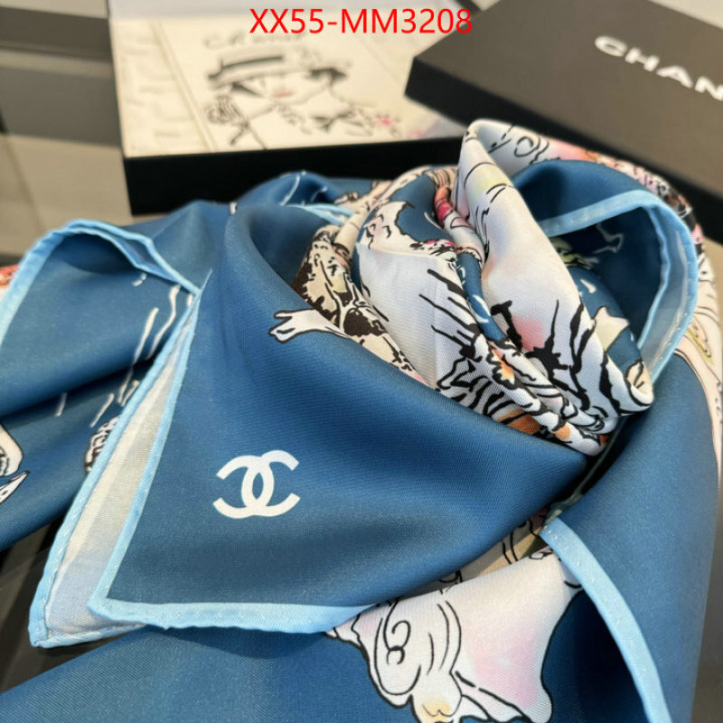 Scarf-Chanel buy 1:1 ID: MM3208 $: 55USD
