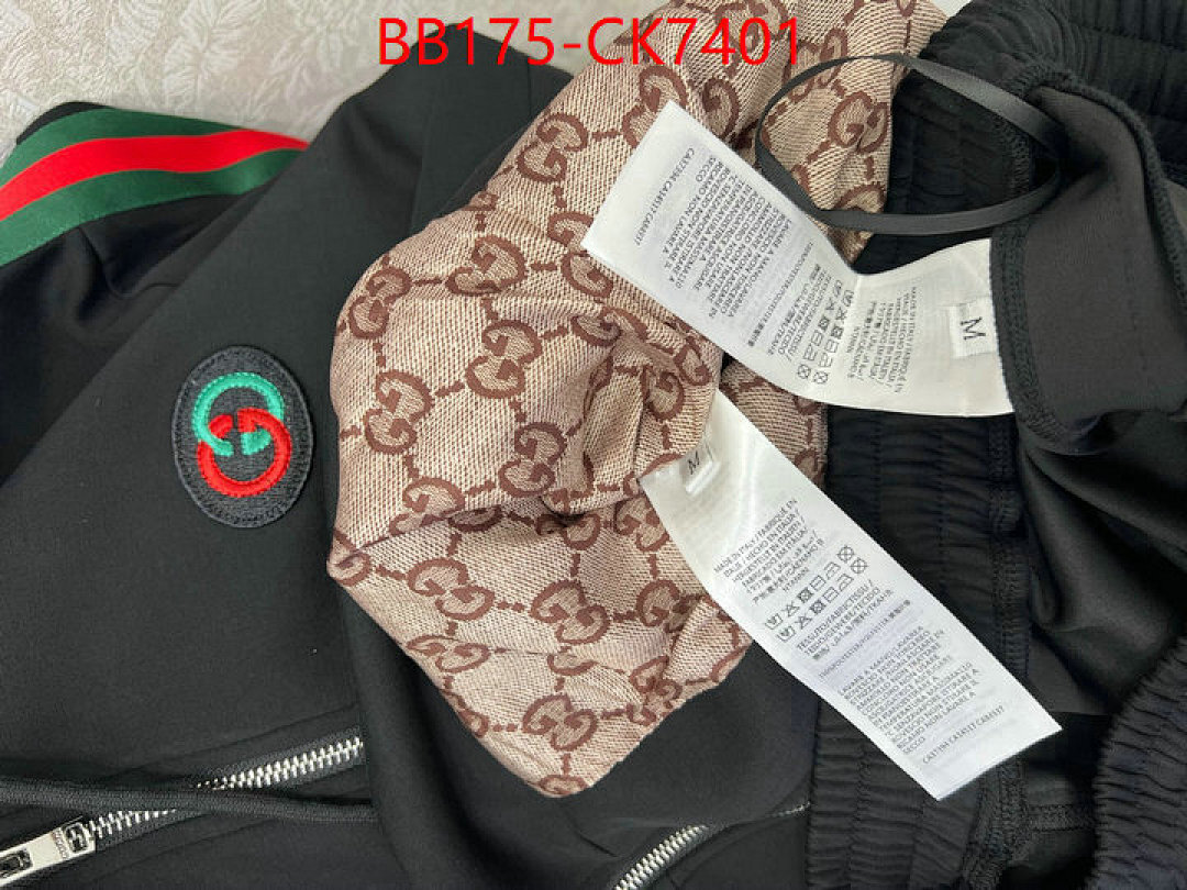 Clothing Set-Gucci ID: CK7401 $: 175USD
