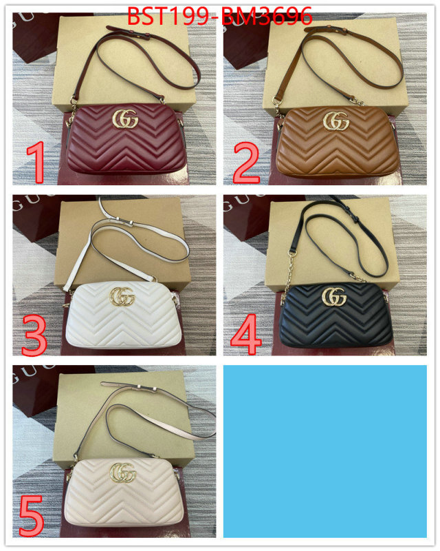 Gucci Bags(TOP)-Marmont ID: BM3696 $: 199USD,