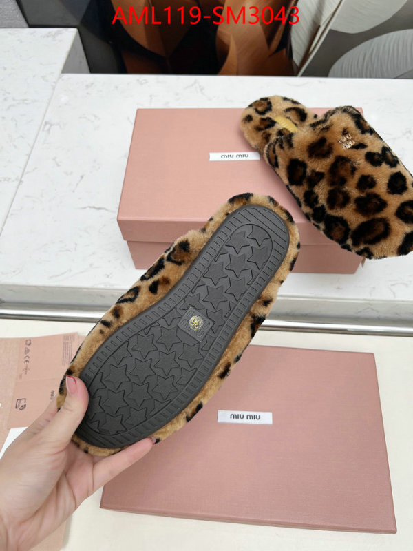 Women Shoes-Miu Miu what 1:1 replica ID: SM3043 $: 119USD