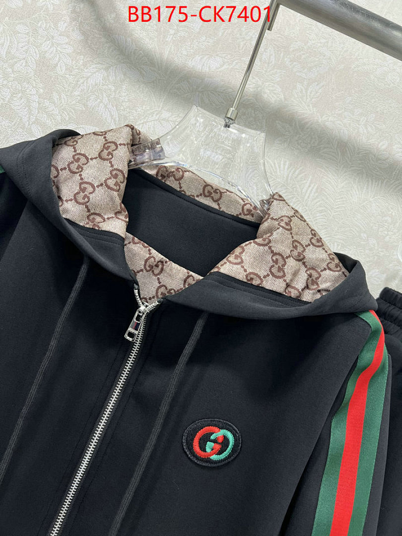 Clothing Set-Gucci ID: CK7401 $: 175USD