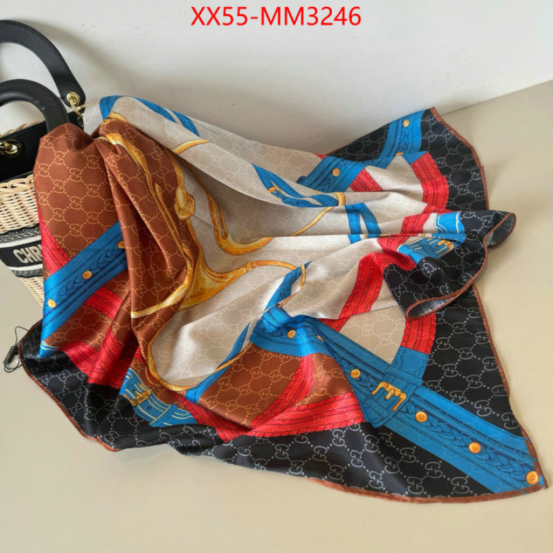 Scarf-Gucci outlet 1:1 replica ID: MM3246 $: 55USD