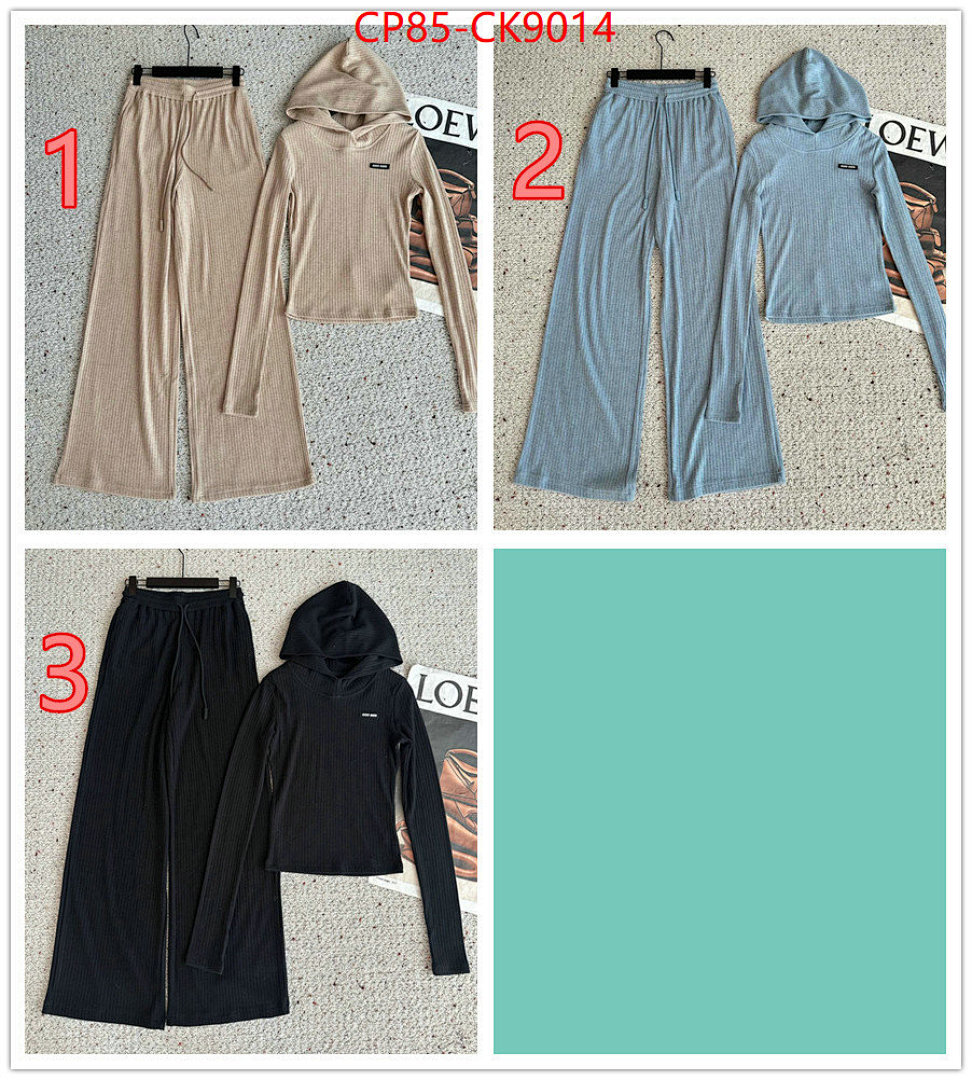 Clothing-MIU MIU ID: CK9014 $: 85USD