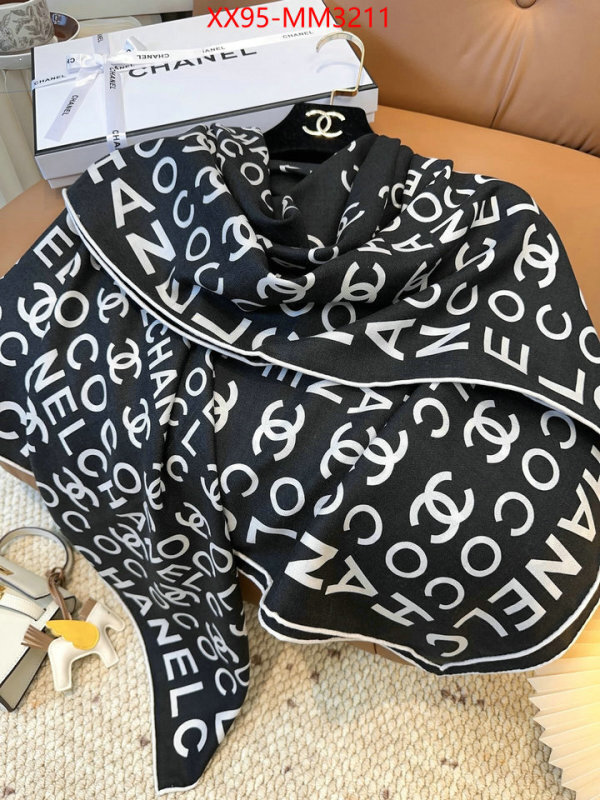 Scarf-Chanel cheap wholesale ID: MM3211 $: 95USD