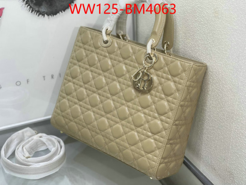 Dior Bags(4A)-Lady- ID: BM4063 $: 125USD,