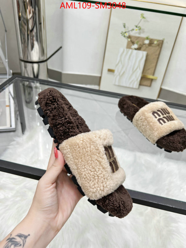 Women Shoes-Miu Miu high quality 1:1 replica ID: SM3048 $: 109USD