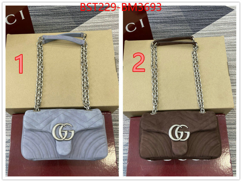 Gucci Bags(TOP)-Marmont ID: BM3693 $: 229USD,