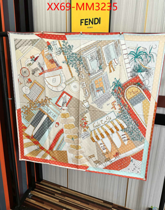 Scarf-Fendi replica aaaaa+ designer ID: MM3235 $: 69USD