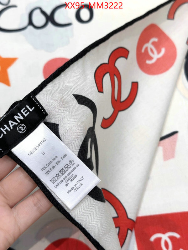 Scarf-Chanel what best replica sellers ID: MM3222 $: 95USD