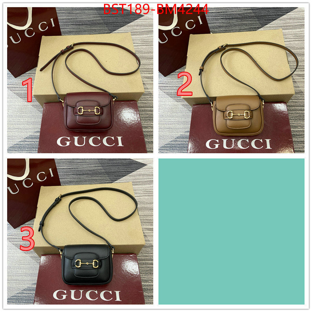 Gucci Bags(TOP)-Horsebit- ID: BM4244 $: 189USD,