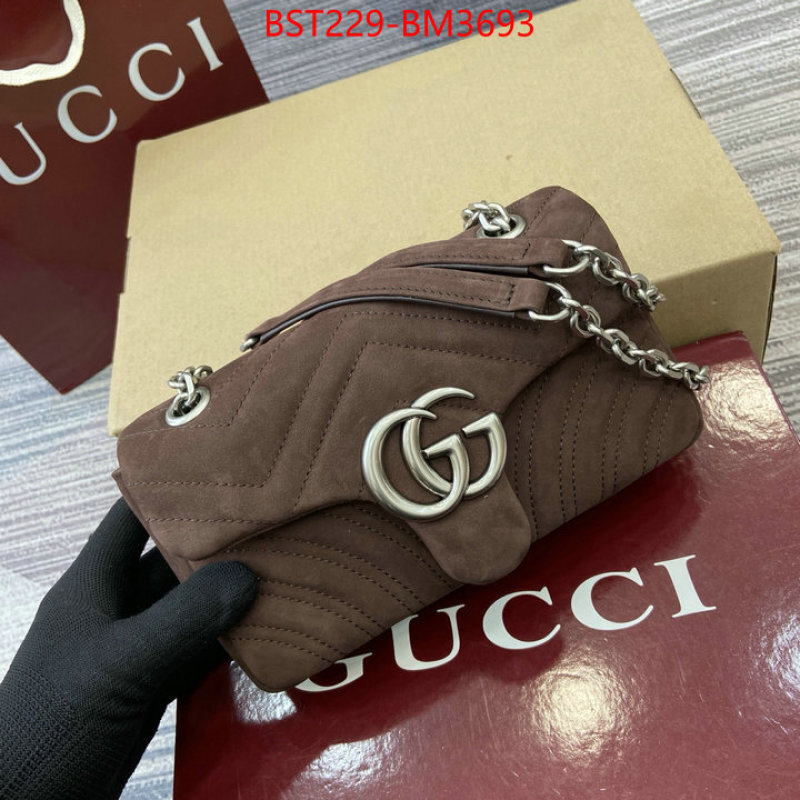Gucci Bags(TOP)-Marmont ID: BM3693 $: 229USD,