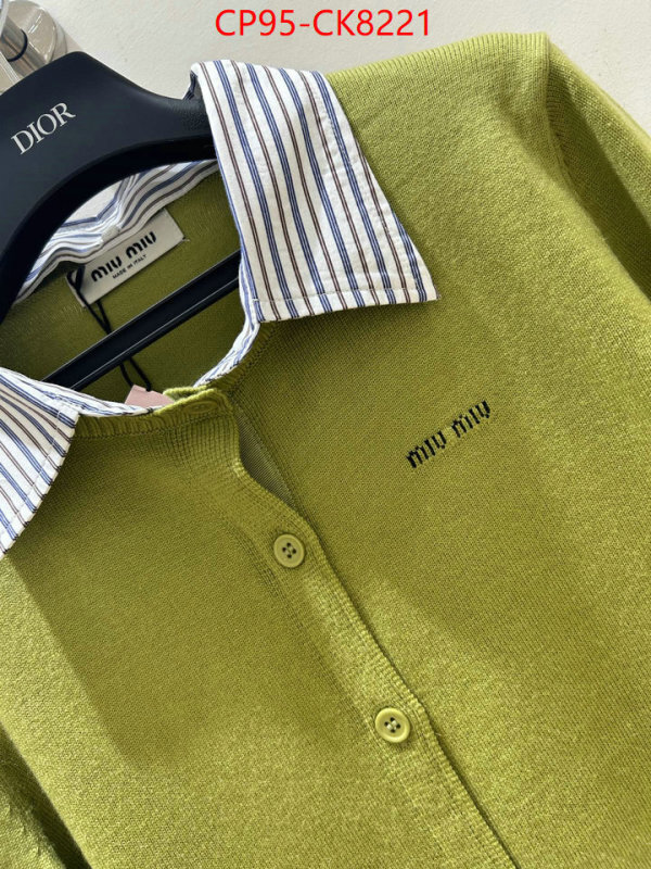 Clothing-MIU MIU wholesale sale ID: CK8221 $: 95USD