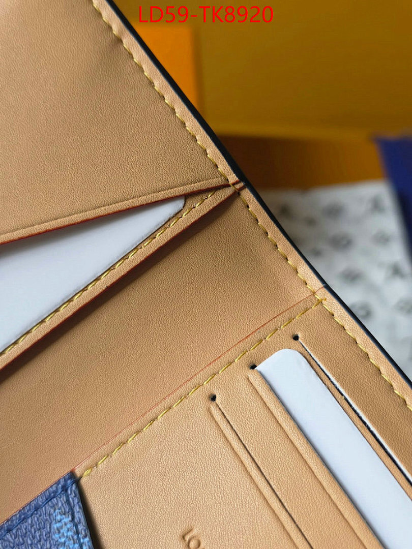 LV Bags(TOP)-Wallet ID: TK8920 $: 59USD,