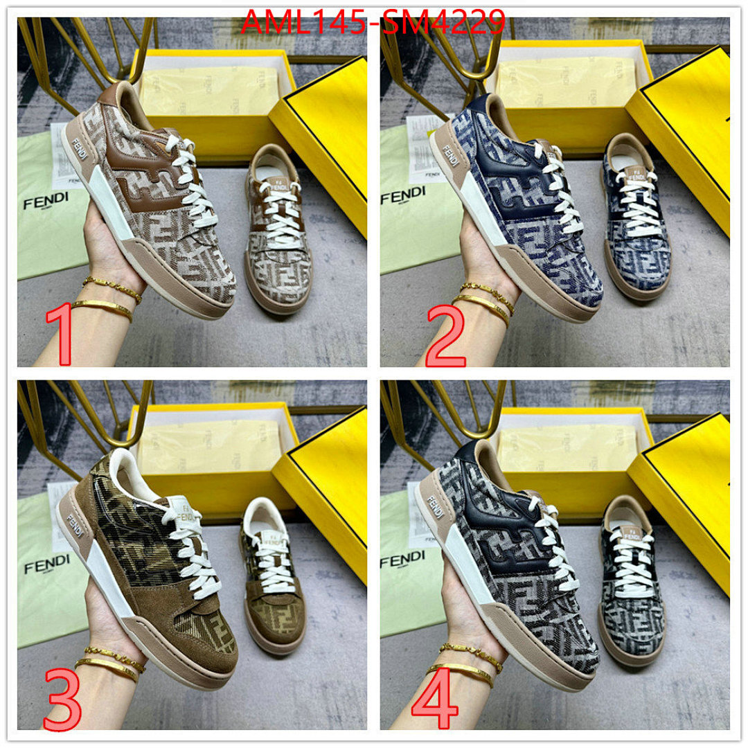 Men Shoes-Fendi ID: SM4229 $: 145USD