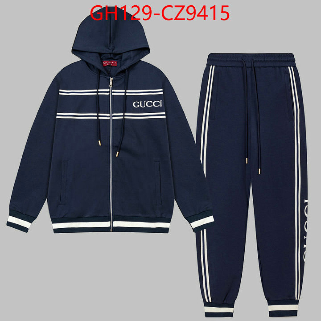 Clothing Set-Gucci ID: CZ9415 $: 129USD