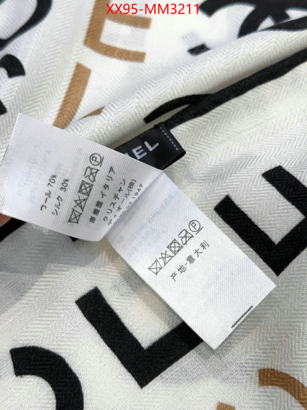 Scarf-Chanel cheap wholesale ID: MM3211 $: 95USD