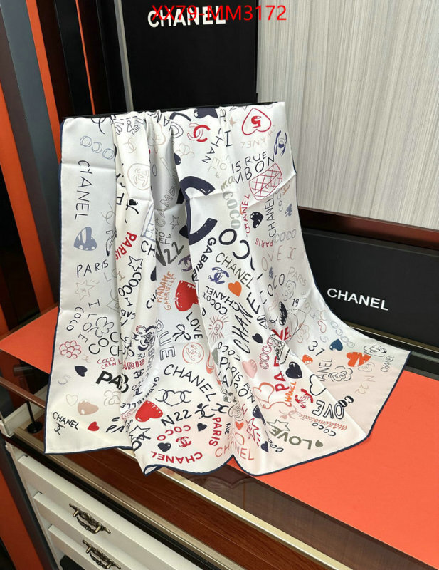 Scarf-Chanel buy high quality cheap hot replica ID: MM3172 $: 79USD