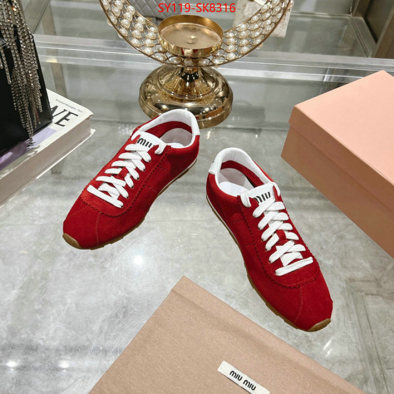 Women Shoes-Miu Miu buy first copy replica ID: SK8316 $: 119USD