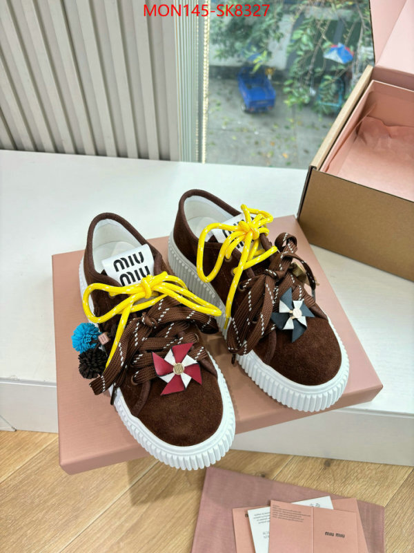 Women Shoes-Miu Miu aaaaa replica ID: SK8327 $: 145USD