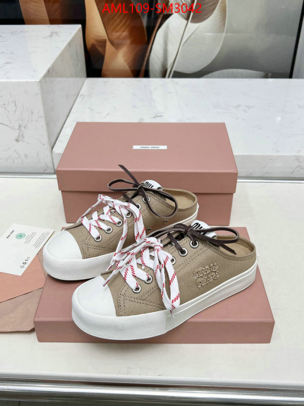 Women Shoes-Miu Miu top quality ID: SM3042 $: 109USD