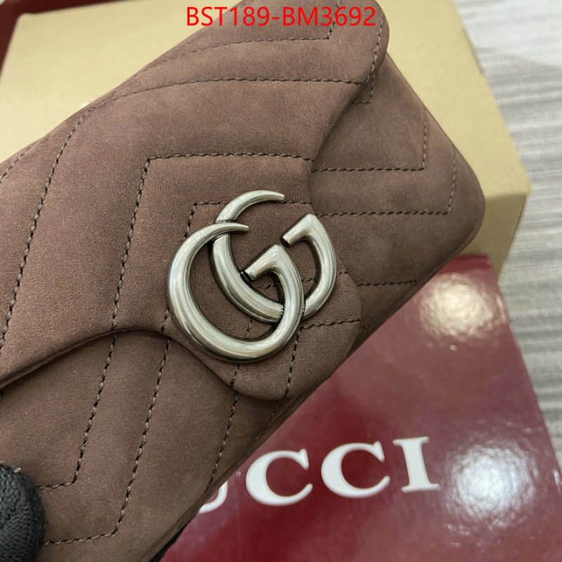 Gucci Bags(TOP)-Marmont ID: BM3692 $: 189USD,