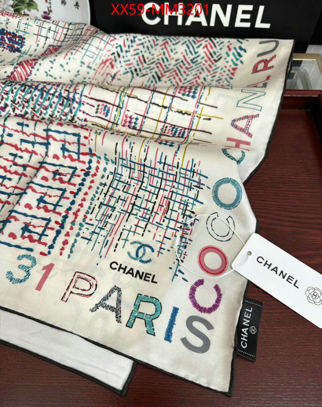 Scarf-Chanel online from china ID: MM3201 $: 59USD